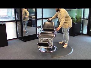 EMPEROR Antique Barber Chair by AGS Beauty, EMPEROR Barbershop Chairs