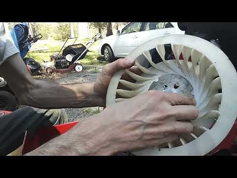 Kawasaki FH580v (crank seal and flywheel install)