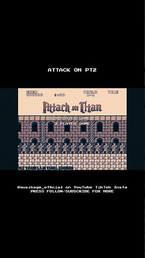 Attack on Titan Final Season OP - My War [8-bit; VRC6] | Part 2 #Shorts