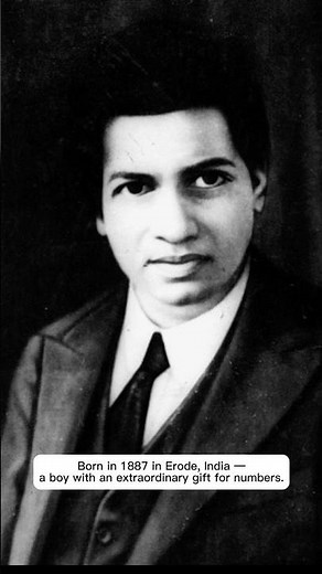 The Self-Taught Genius Who Knew Infinity 🧠 #Ramanujan #MathGenius #History