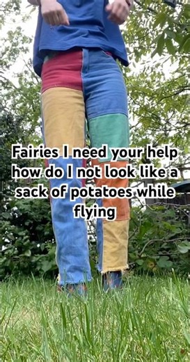 First time flying!!! #fairytok #fairytube #fairy #flying #bringbackfairytok