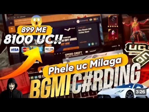 BGMI CARDING UC KESE PURCHASE KARNA? HOW TO BUY BGMI UC CARDINE #tranding #viral #pubg