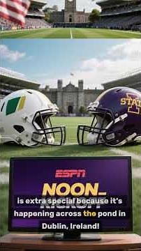 what time is the first college football game today
