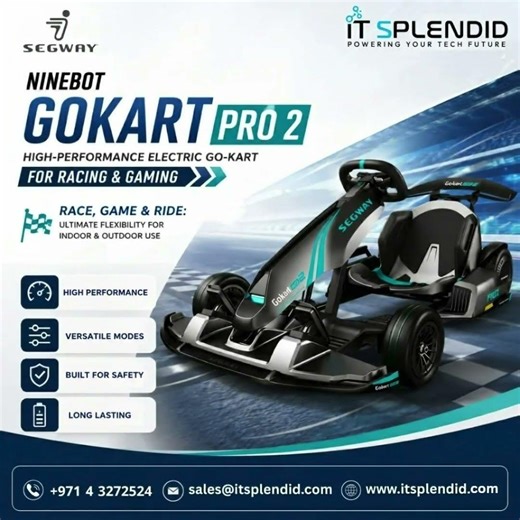 Next-Level Electric Karting: Segway Ninebot GoKart Pro 2 | IT Splendid