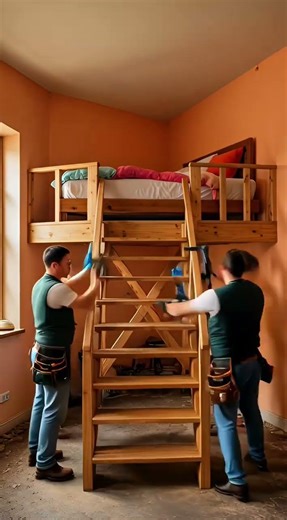 Thay đổi phòng ngủ thành loft Anime Ghibli