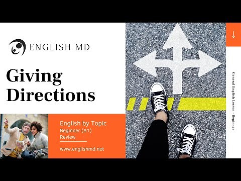 Giving Directions | Updated | Beginner English for ESL Teens & Adults (A1)