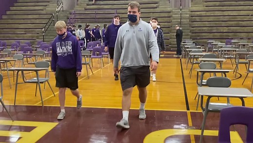 4.6K views · 223 reactions | This morning was Graduation Practice for the Class of 2021!! This coming Tuesday will be the real thing with cap and gowns at the Cintas Center! We are extremely proud of our Senior Class. We know you will go on to strive for the higher things. #altiora #elderhighschool #classof2021 | Elder High School | Facebook