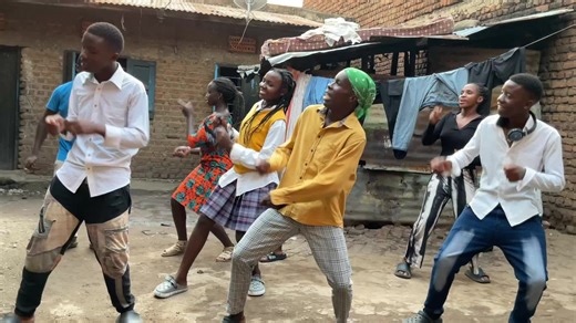 Working hard with YOREB making dance videos…