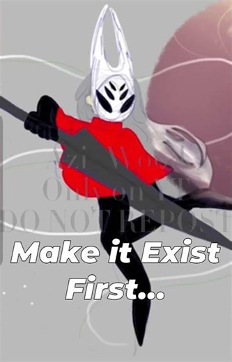 Make it exist first - make it good later.