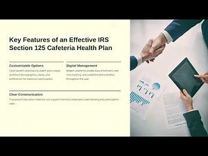 Maximizing Employee Benefits with IRS Section 125 Cafeteria Health Plan