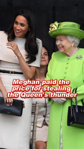 Meghan paid the price for stealing the Queen's thunder | About Princess Royal