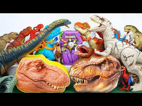 60 Minutes Satisfying with Unboxing Jurassic World Dinosaur Toy Collection ASMR | Review Toys