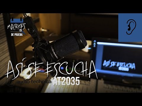 This is what the Audio-Technica AT2035 sounds like | Audio test and specifications