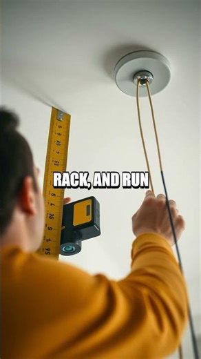 Ceiling Space Makeover: The Hidden Rack Hack