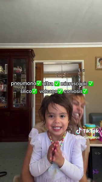 Can She Say the Biggest Word? Ultra Microscopic Fun!