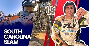 68K views · 1.4K reactions | Just dropped a new video on YouTube!  Watch me race the Flat Track Factory 680 Rotax at the 2024 South East Flat Track season finale—complete with a wild crash and full breakdown  https://www.youtube.com/watch?v=G3gYFrvBzhs | Sammy Halbert Racing | Facebook