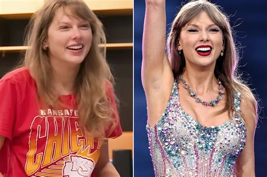 Taylor Swift Goes Makeup-Free and Rocks Kansas City Chiefs Merch in New Trailer for Eras Tour Docuseries