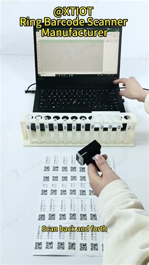 XT3001BHD XTIOT Inventory Count Bar Code Scanner Machine Ring Barcode Counting Scanner