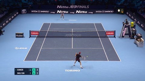 Sinner stays perfect after victory over Shelton