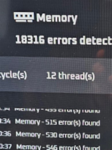 When your not sure which stick has the errors..... Didn't need memtest for this one...sad to see when RAM .. goes Bad #gamingpc #pcmasterace #TechTok #pcgaming #gaming