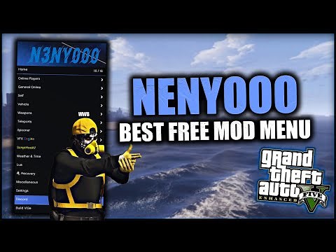Nenyooo Mod Menu – Heist Editor + Modded Outfits + LUA Scripts (GTA 5)