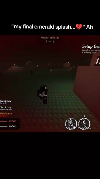 Tragic Final Emerald Splash in Roblox