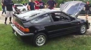 Japanese 1987 Honda CRX (with back seat) #dynoday2015 | HondaPro Jason