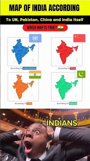 Which Map of India is True? 🇮🇳 UN vs China vs Pakistan vs India | Real Map Explained
