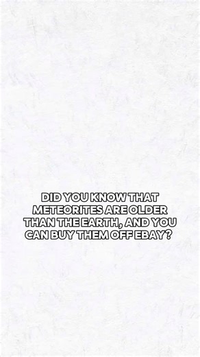 What’s your favorite METEORITE? #meteorite #ironmeteorite #gibeon #spacefacts #scienceontiktok #geologytiktok #collectibles #fyp #learnontiktok #yoshizakidesigns | Yoshizaki Designs | Facebook