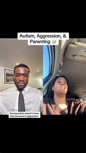 Autistic aggression tends to fade away as communication skills improve ❤️ #autism #keepgoing | Kojo Sarfo