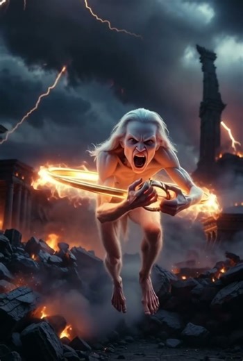 How Smeagol got the ring #dreamscreenai #lion #funny #comedy