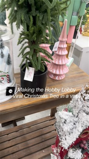 26 reactions · 10 comments | I made the @hobbylobby Viral tree with pot 癩 I didn’t find the original pot so I went with this one  I like it much better ☺️ #Hobbylobbychristmas #hobbylobbystyle #hobbylobbyfinds #hobbylobbydecor #christmasdecorating #viralchristmastree | Nancy LovestoShop | Facebook