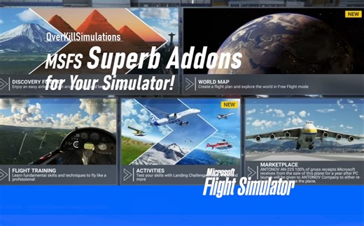 【模飞插件工具】几款MSFS插件推荐 - OverKillSimulations