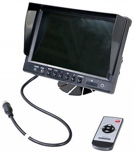 2000 Gulf Stream Conquest Sport Motorhome Rear View Safety Color Monitor - 9" LCD Digital Screen - Q