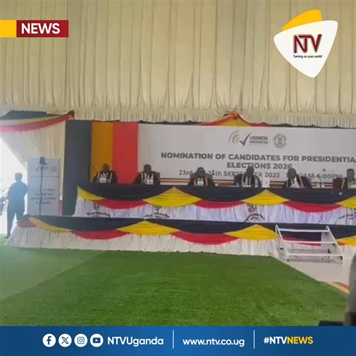 ANT’s Mugisha Muntu has been duly nominated to run for President in the 2026 Uganda elections. #NTVNews 📹: Abubaker Lubowa | NTV Uganda