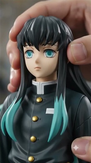 Mitsuri Kanroji Figure Unboxing & 360 Showcase 💖#demonslayer #shorts