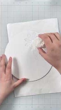 How to #Stamp on #Canvas to Get a Stained Glass Effect | #Sizzix #Tutorial