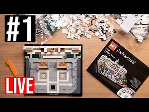 LEGO Architecture Trafalgar Square LIVE build | Set 21045