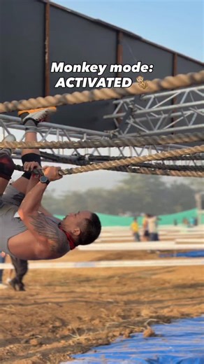 He didn’t do the Monkey Crawl. He became the monkey. 🐒 [devilslayer, devilscircuit, community, motivation, inspiration, emotion, smile, grow, togehter, happy, event, race, adventure, onstacle, sports, athlete, women, female, women empowerment] #devilscircuit #devilslayer #community #instagram #explore #reels | Devils Circuit