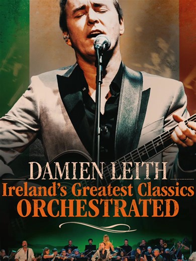 Relive the Golden years of Irish Classics with Damien Leith and an incredible full orchestra. | Damien Leith