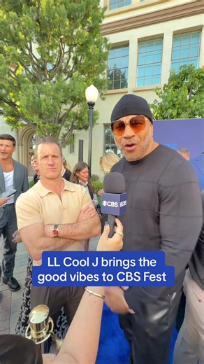LL COOL J Brings Good Vibes to CBS Fest