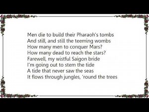 Joan Baez - Saigon Bride Lyrics