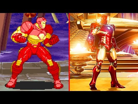 Iron Man's Super Moves Evolution