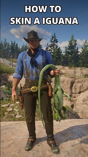 RDR2 Iguana Skinning Guide | K in Game