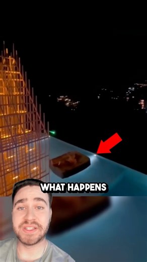 1.5M views · 6.3K reactions | What Really Happens If You Fall From An Infinity Pool! | Davidjustinn | Facebook