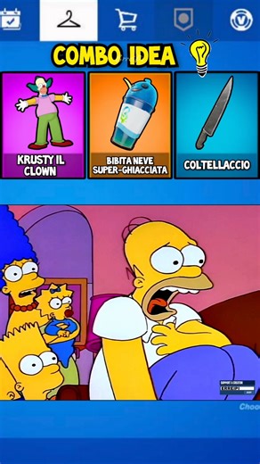 A Combo for Krusty the Clown 💡 #shorts #fortnite