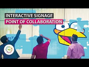 Interactive Signage Touchscreen Software for Multi-User Collaboration & Teamwork