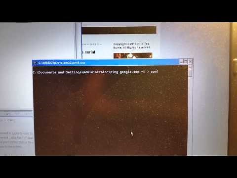 Windows Terminal to RS 232