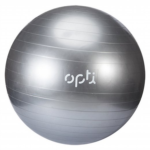 Buy Opti Silver Gym Ball - 55cm | Exercise balls | Argos