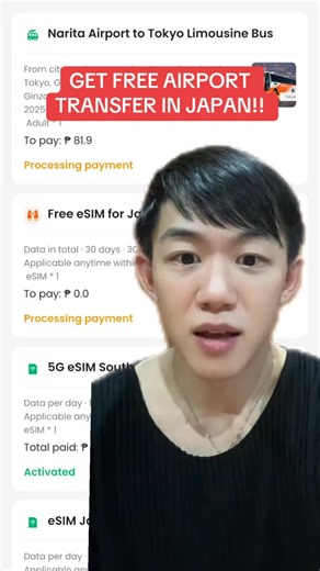 GET FREE AIRPORT TRANSFER IN JAPAN WHEN YOU BOOK HOTEL IN JAPAN! ✨ Pro Tips for Travelers: - Up to 50% off deals, search “Jax Reyes” or use JAXKLOOK for discounted rates #klook #airporttransfer | Jax Reyes